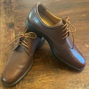 Cole Haan Men's Brown Leather Dress Shoes size 8 1/2